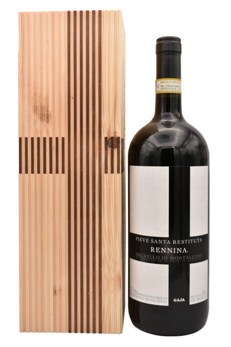 Brunello di Montalcino Rennina Magnum Cofanetto Legno (Astucciato) - 'Pieve Santa Restituta' Gaja