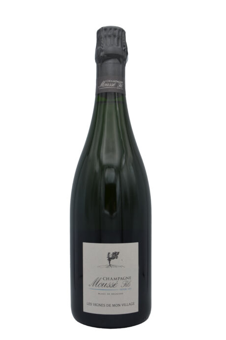 Champagne Les Vignes de Mon Village Blanc de Meuniers Brut Nature - Moussé Fils