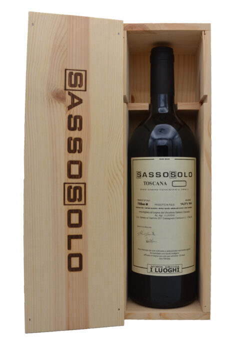 Cabernet Sauvignon Sassosolo Cofanetto Legno (Astucciato) - I Luoghi