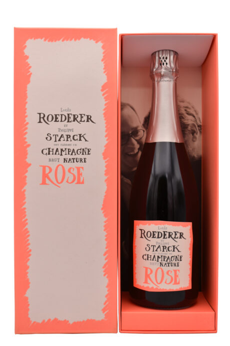 Champagne Philippe Starck Rosé Brut Nature Cofanetto (Astucciato) - Louis Roederer
