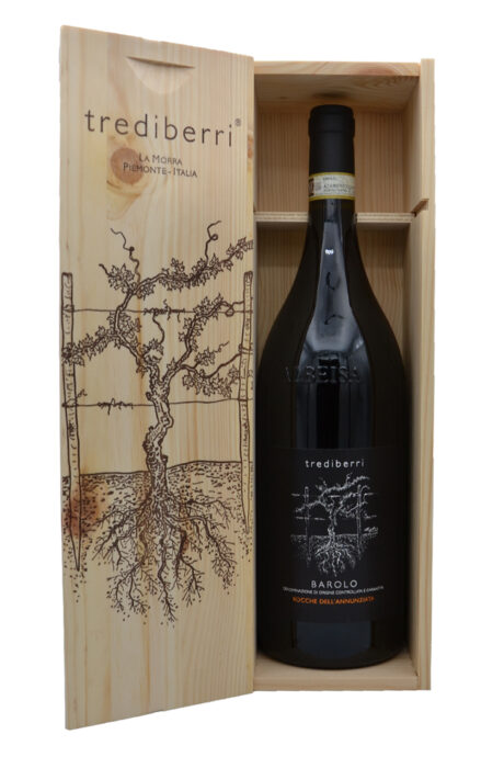 Barolo Rocche dell'Annunziata Magnum Cofanetto Legno - Trediberri