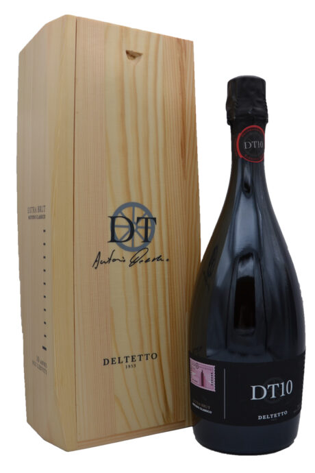 Metodo Classico DT10 Extra Brut Millesimato Cofanetto Legno (Astucciato) - Deltetto