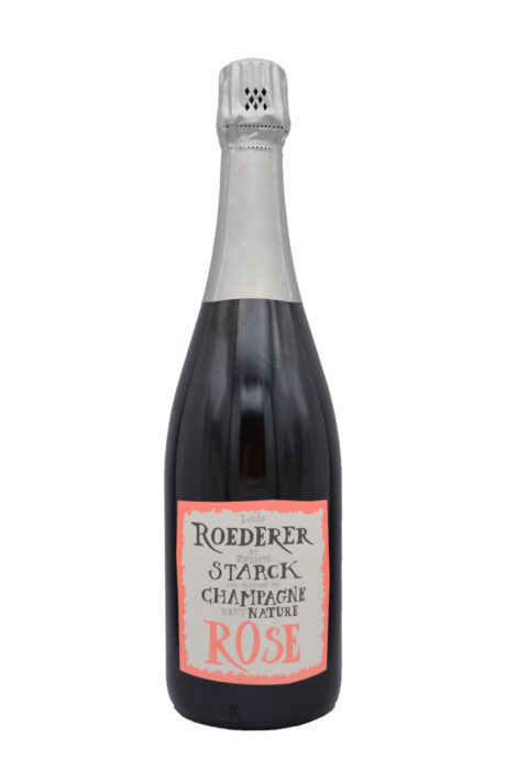 Champagne Philippe Starck Rosé Brut Nature - Louis Roederer