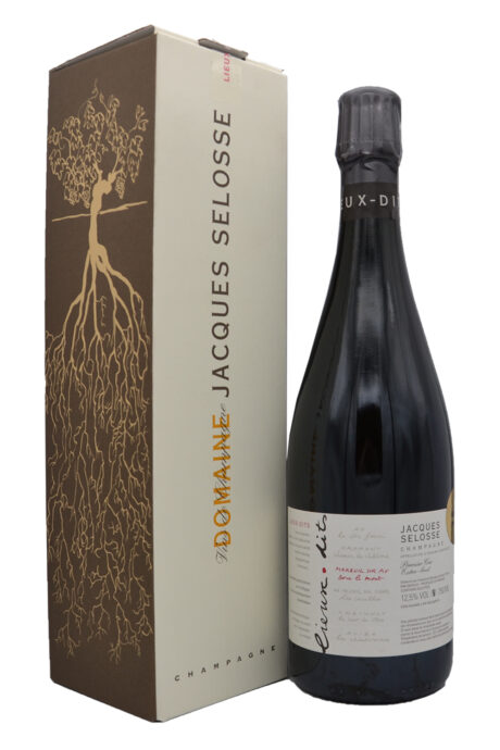 Champagne Sous le Mont Blanc de Noirs Extra Brut Astucciato (DEGORGEMENT 01/21) - Jacques Selosse