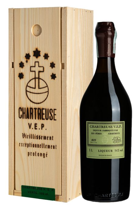 Chartreuse V.E.P. Verte Cofanetto Legno (Astucciato) - Chartreuse 100cl