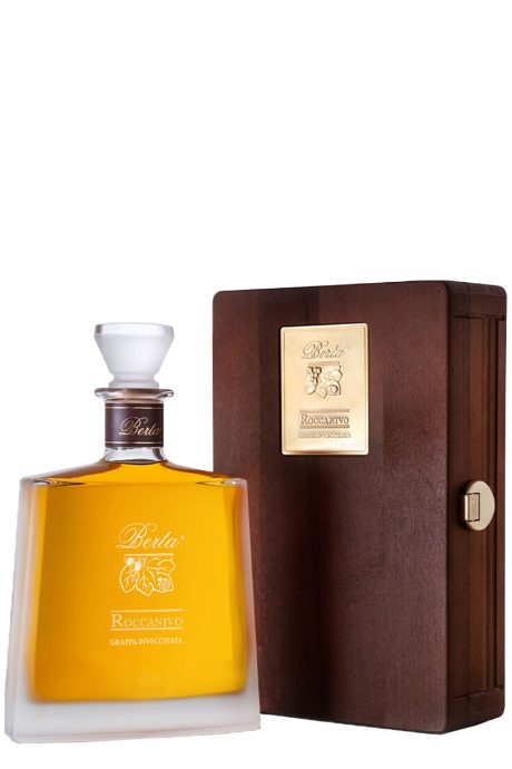 Grappa Roccanivo Cofanetto Legno (Astucciato) - Distilleria Berta 70cl
