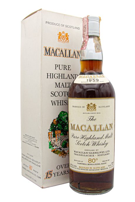 Whisky Scotch Pure Highland Single Malt 80° Proof Astucciato - Macallan