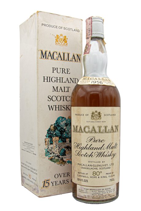 Whisky Scotch Pure Highland Single Malt 80° Proof Astucciato - Macallan