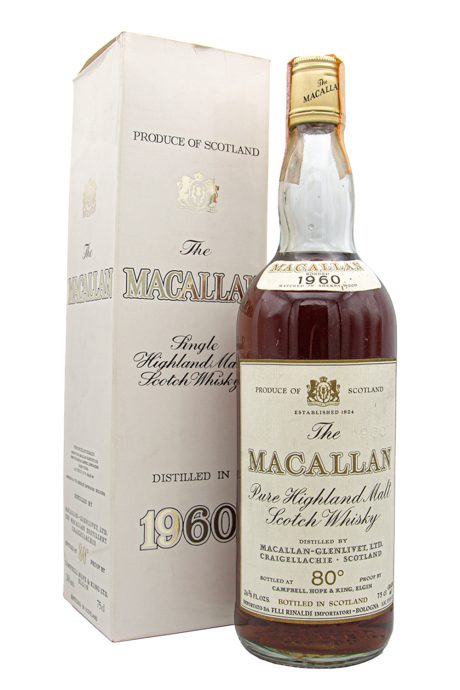 Whisky Scotch Pure Highland Single Malt 80° Proof Astucciato - Macallan